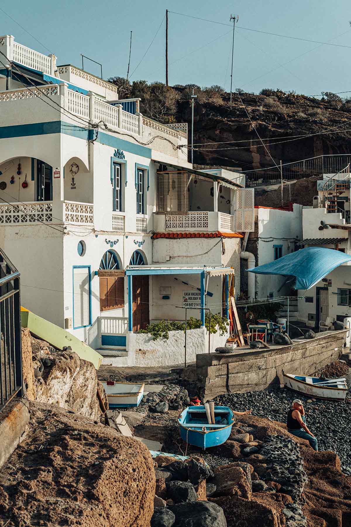 La Casa del Capitán - el-puertito-fishing-village-aerial